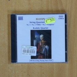 HAYDN - STRING QUARTETS - CD