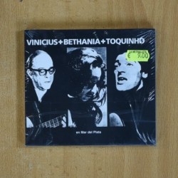 VINICIUS / BETHANIA / TOQUINHO - EN MAR DE PLATA - CD