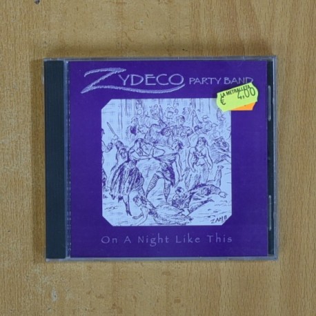 ZYDECO PARTY BAND - ON A NIGHT LIKE THIS - CD