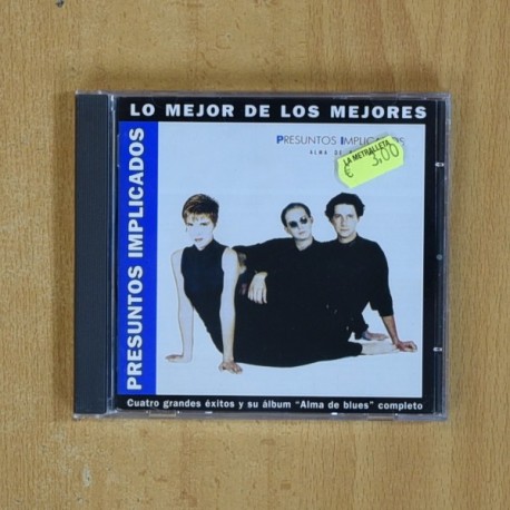 PRESUNTOS IMPLICADOS - ALMA DE BLUES - CD