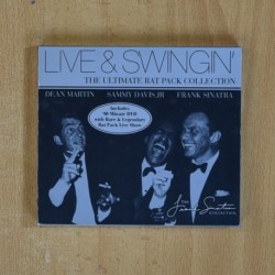 DEAN MARTIN / SAMMY DAVIS JR / FRANK SINATRA - LIVE & SWINGIN - CD