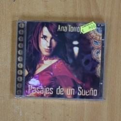 ANA TORROJA - PASAJES DE UN SUEÃO - CD