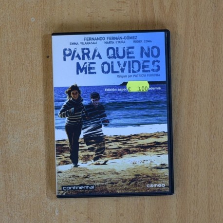 PARA QUE NO ME OLVIDES - DVD