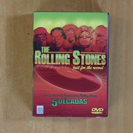 THE ROLLING STONES - JUST FOR THE RECORD - DVD