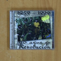 VARIOS - 40 AÃOS DE REVOLUCION 1959 / 1999 - CD