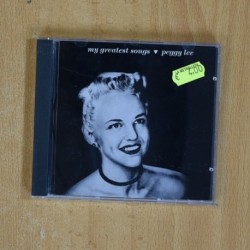 PEGGY LEE - MY GREATEST SONGS - CD