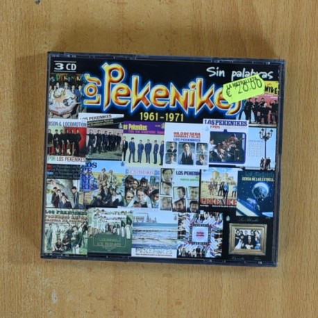 LOS PEKENIKES - 1961 / 1971 - 3 CD