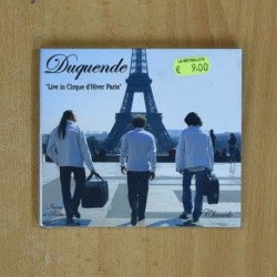 DUQUENDE - LIVE IN CIRQUE D HIVER PARIS - CD