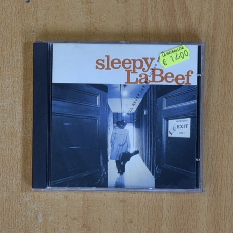 SLEEPY LABEEF - ILL NEVER LAY MY GUITAR - CD