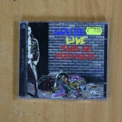 LOU REED - LIVE TAKE NO PRISONERS - CD