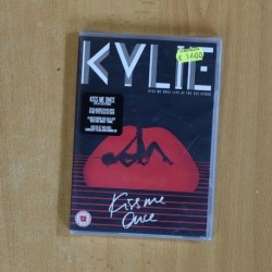 KYLIE KISS ME ONCE - DVD