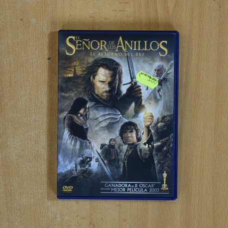 EL SEÃOR DE LOS ANILLOS EL RETORNO DEL REY - DVD