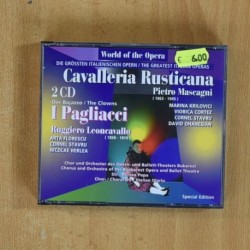 MASCAGNI - CAVALLERIA RUSTICANA - CD