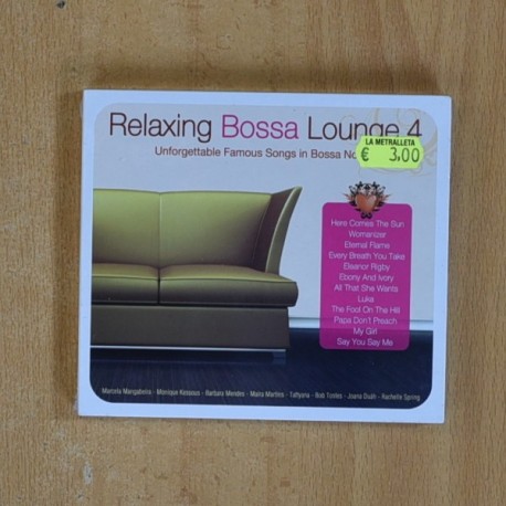 VARIOS - RELAXING BOSSA LOUNGE 4 - CD