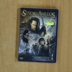 EL SEÃOR DE LOS ANILLOS EL RETORNO DEL REY - DVD