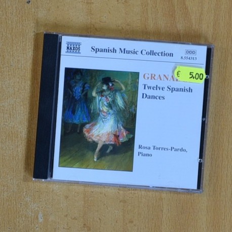 GRANADOS - TWELVE SPANISH DANCES - CD