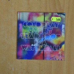 COLDPLAY - EVERY TEARDROP IS A WATERFALL - CD SINGLE