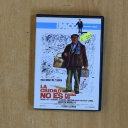 LA CIUDAD NO ES PARA MI - DVD