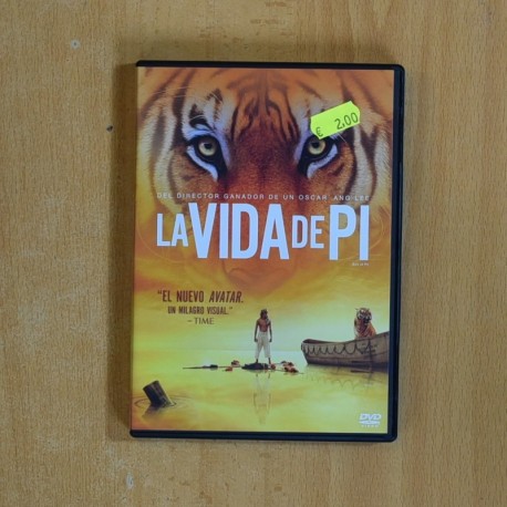 LA VIDA DE PI - DVD