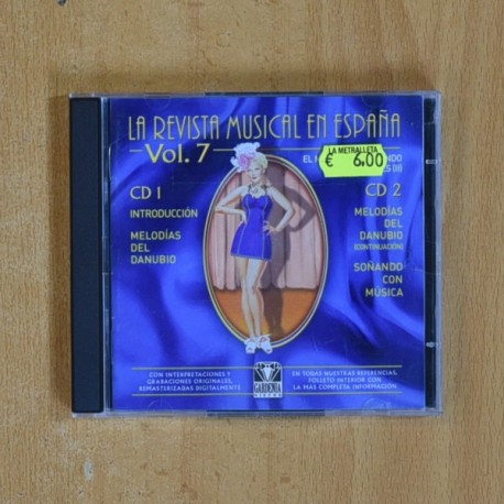 VARIOS - LA REVISTA MUSICAL EN ESPAÃA VOL 7 - CD