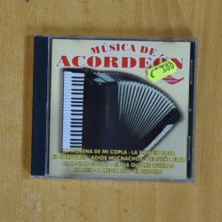 VARIOS - MUSICA DE ACORDEON - CD