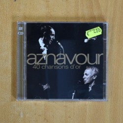 CHARLES AZNAVOUR - 40 CHANSONS D OR - 2 CD