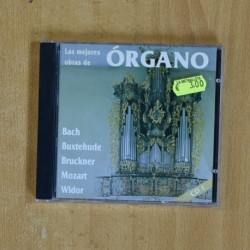 VARIOS - LAS MEJORES OBRAS DE ORGANO - CD