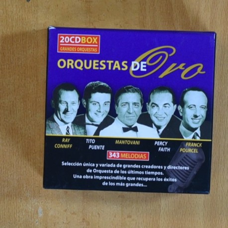 VARIOS - ORQUESTAS DE ORO - BOX 20 CD