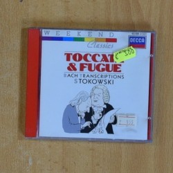 STOKOWSKI - TOCCATA & FUGUE - CD