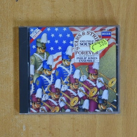 JOHN PHILIP SOUSA - STARS AND STRIPES FOREVER - CD