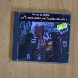 VARIOS - EFECTOS DE SONIDO MUSICA PARA PELICULAS MUDAS - CD