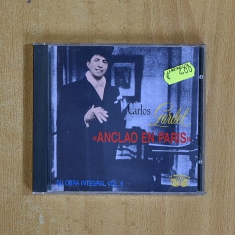 CARLOS GARDEL - ANCLAO EN PARIS - CD