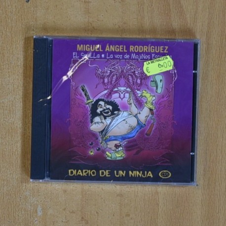 MIGUEL ANGEL RODRIGUEZ - DIARIO DE UN NINJA - CD