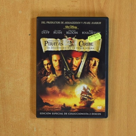 PIRATAS DEL CARIBE LA MALDICION DE LA PERLA NEGRA - DVD