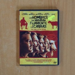 LOS HOMBRES QUE MIRABAN FIJAMENTE A LAS CABRAS - DVD