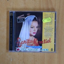 SARITA MONTIEL - PECADO DE AMOR - CD