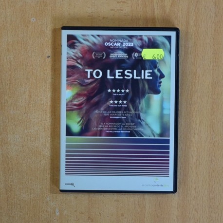 TO LESLIE - DVD