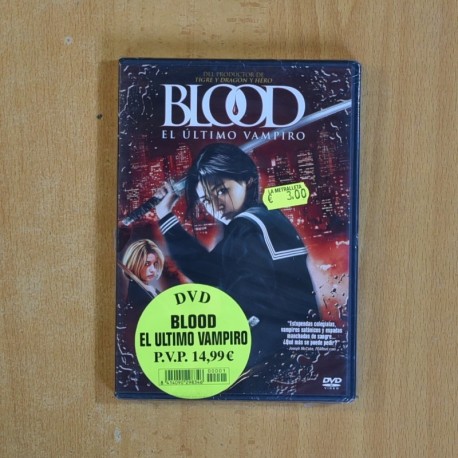 BLOOD EL ULTIMO VAMPIRO - DVD