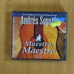 ANDRES SEGOVIA - MAESTRO MAESTRO - 2 CD