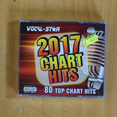 VARIOS - 2017 CHAT HITS - 4 CD