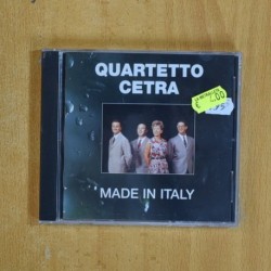 QUARTETTO CETRA - MADE IN ITALY - CD