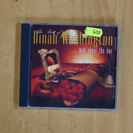 DINAH WASHINGTON - THE BEST OF DINAH WASHINGTON MAD ABOUT THE BOY - CD