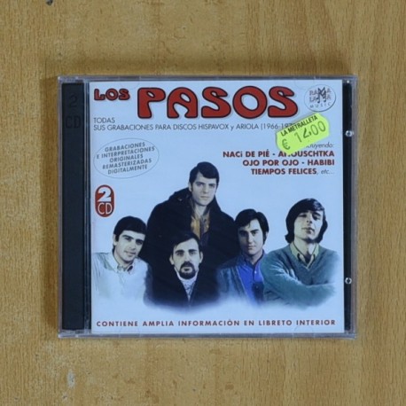 LOS PASOS - TODAS SUS GRABACIONES PARA DISCOS HISPAVOX Y ARIOLA - CD