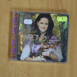 MISS LESLIE - WRONG IS WHAT I DO BEST - CD