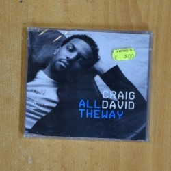 CRAIG DAVID - ALL THE WAY - CD SINGLE