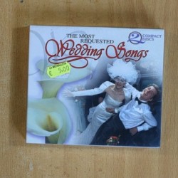 VARIOS - THE MOST REQUESTED WEDDING SONGS - 2 CD