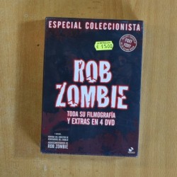 ROB ZOMBIE TODA SU FILMOGRAFIA Y EXTRAS EN 4 DVD - DVD