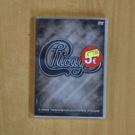 CHICAGO LIVE PERFORMANCE 1977 - DVD