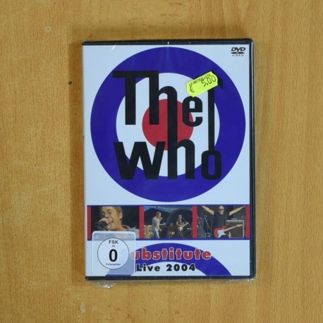 THE WHO SUBSTITUTE LIVE 2004 - DVD