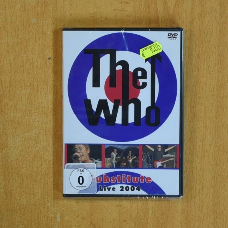 THE WHO SUBSTITUTE LIVE 2004 - DVD